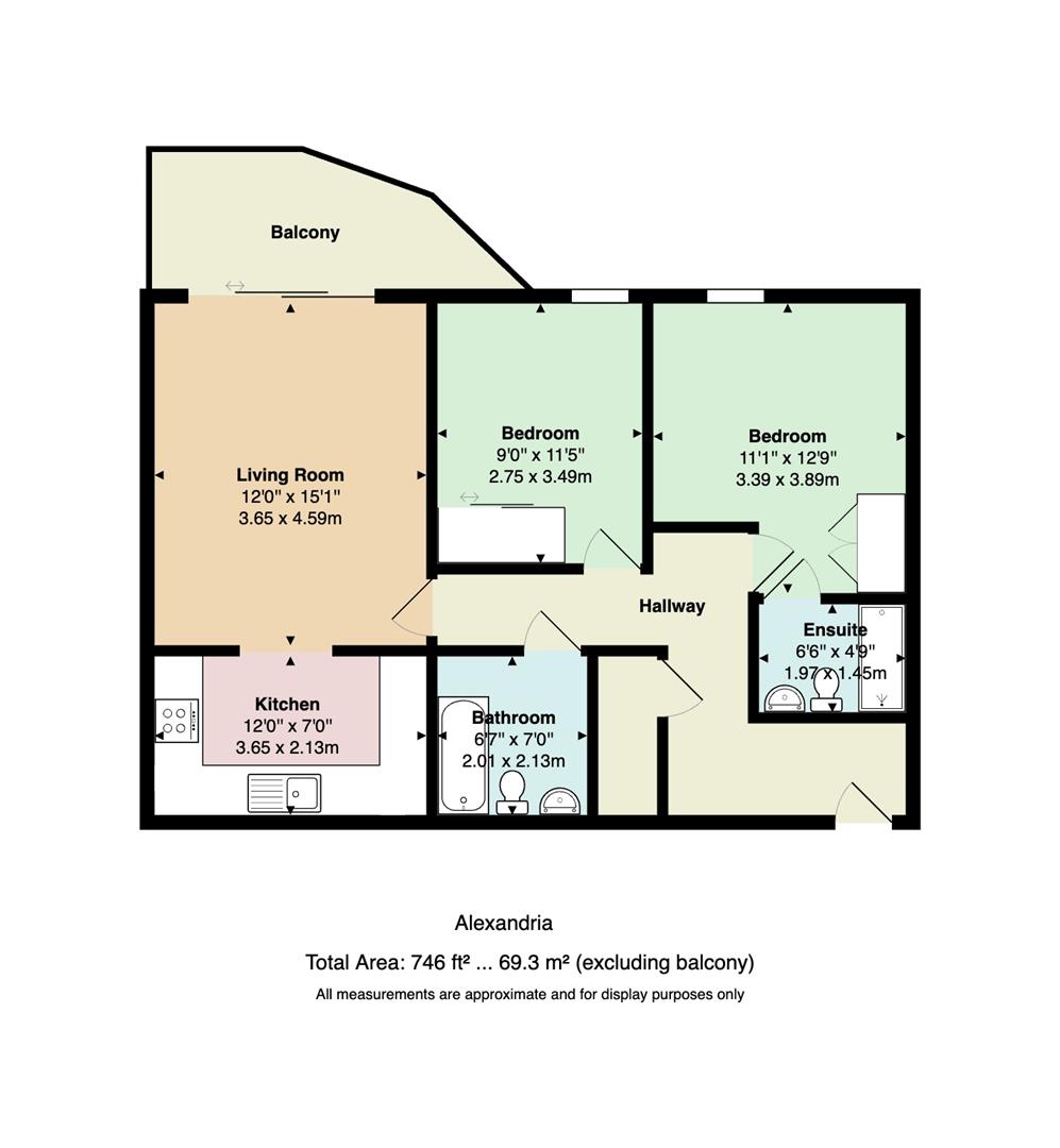 Floorplan for Victoria Wharf, Cardiff Bay
